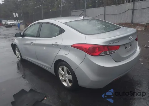 2012 Hyundai Elantra Gls from USA, damaged, VIN 5NPDH4AE8CH089836